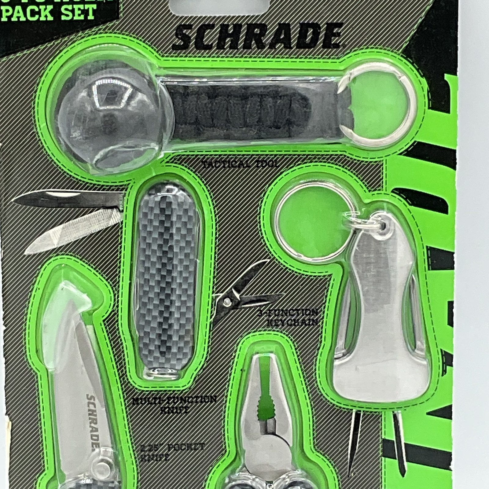 Schrade Multi Tactical Tool Set 5 Pieces – NEW