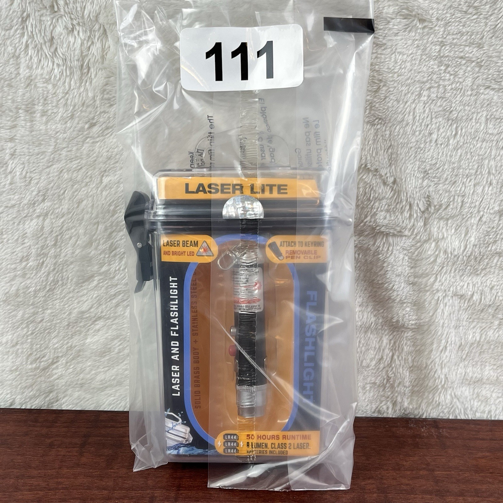 True Utility Laser Lite LED Flashlight and Laser Keychain With Case TU211