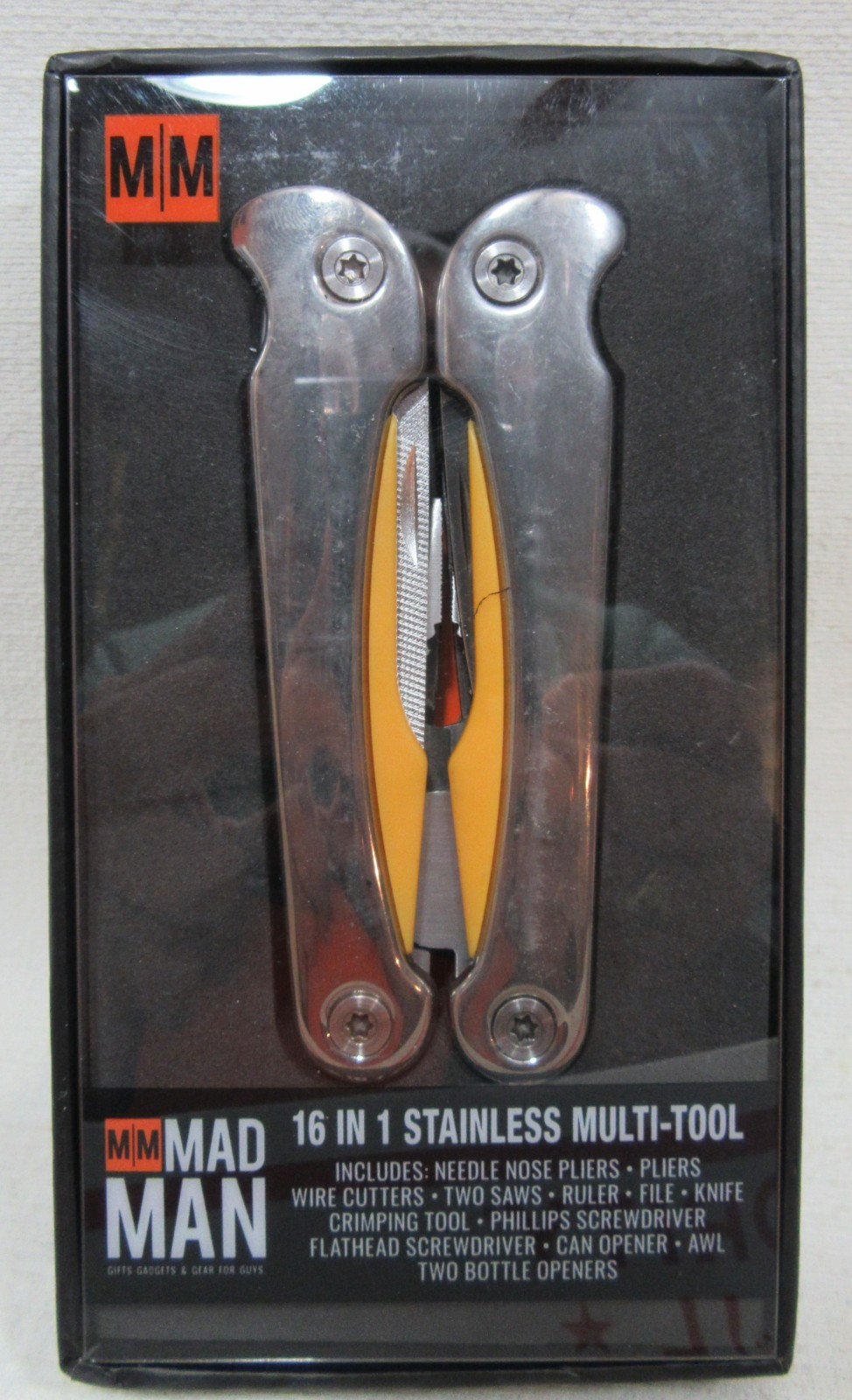 Mad Man 16 in 1 Stainless Multi tool 30869