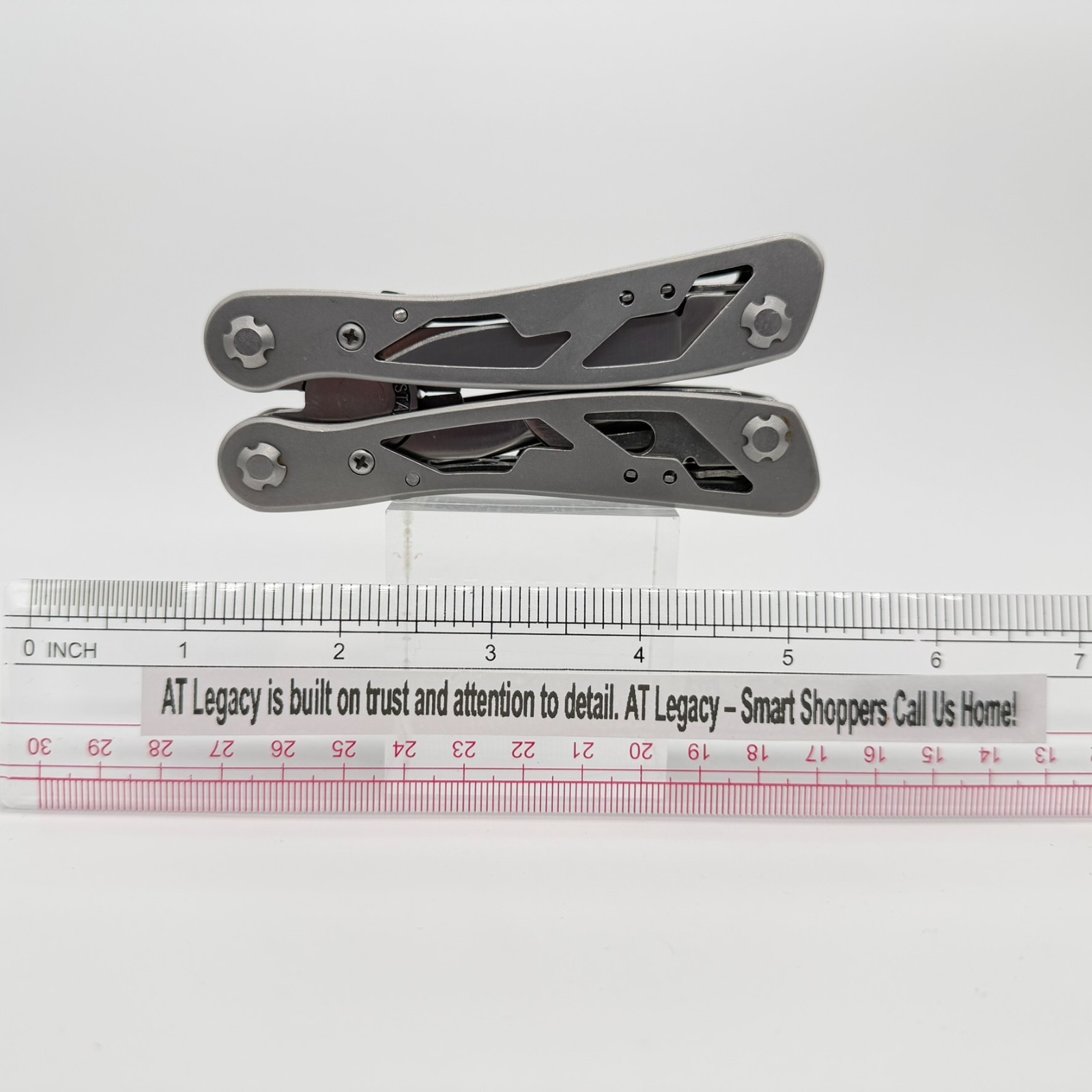 Stanley 12-in-1 Multi-Tool Pliers Pocket Knife Saw File Screwdriver EDC Gear