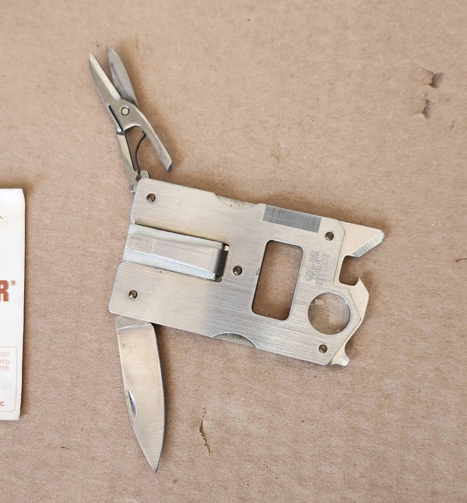 HOFFRITZ TYPE H MULTITOOL – CAMPING SURVIVAL FISHING – STAINLESS STEEL JAPAN VTG