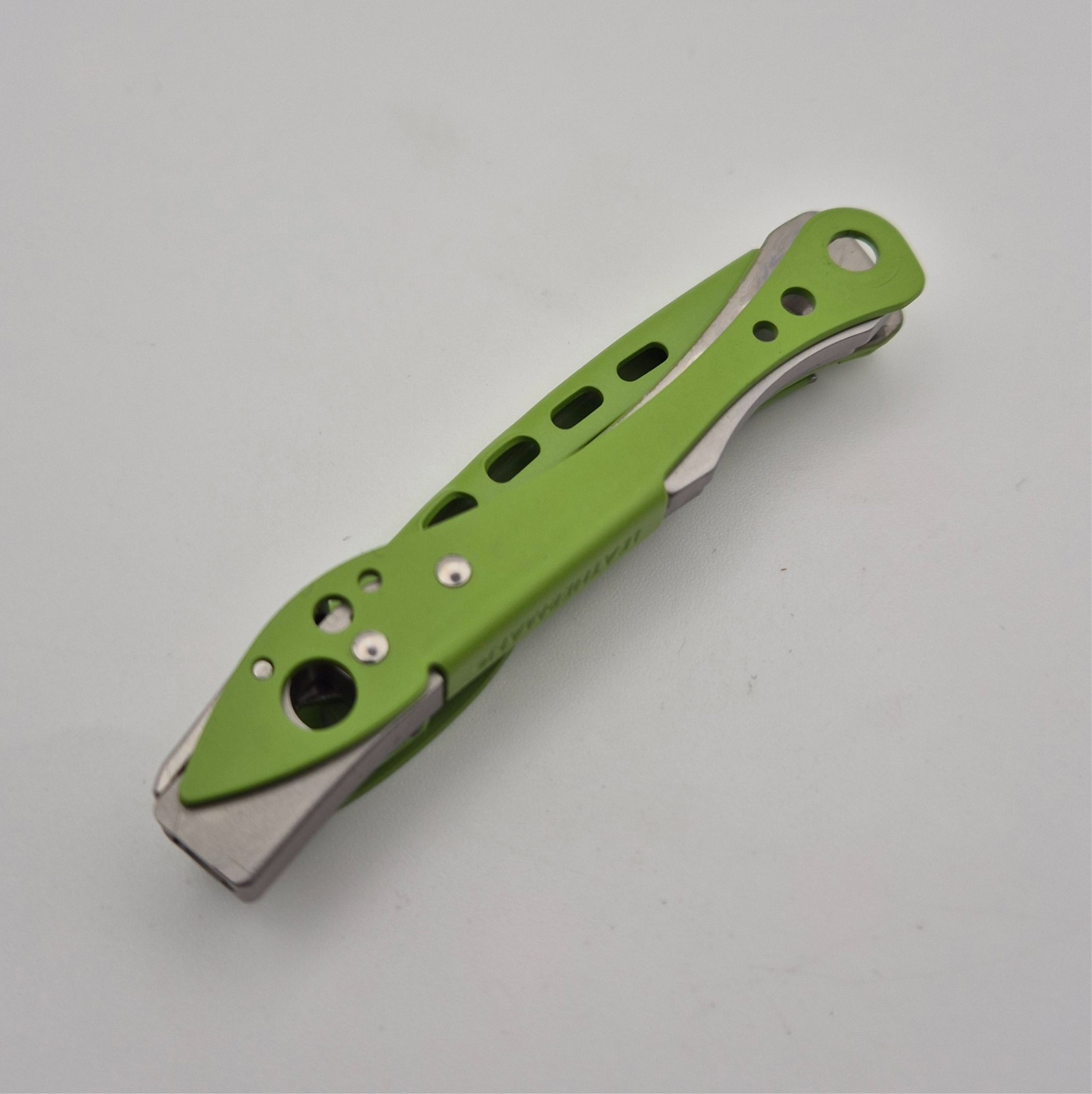 Leatherman Skeletool – Moss Green Frame Side B – New Genuine Mod Part