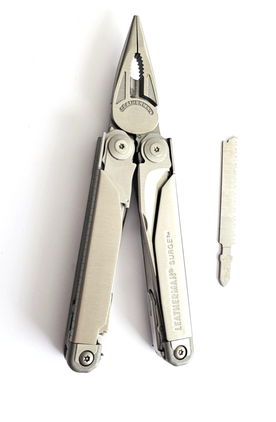 Leatherman Surge Multitool Pocket Knife in Original Leather Sheath Sheath Mint 1st