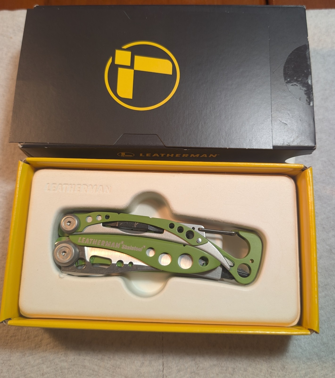 Leatherman Skeletool Stainless Steel Multi-Tools Sublime Green Discontinued