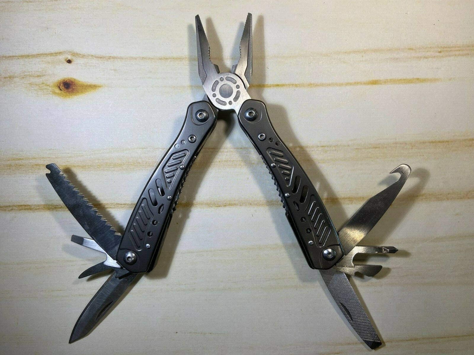 Multi-Tool Multitool 15-IN-1 Hiking Biking Camping Working Fishing Multipurpose