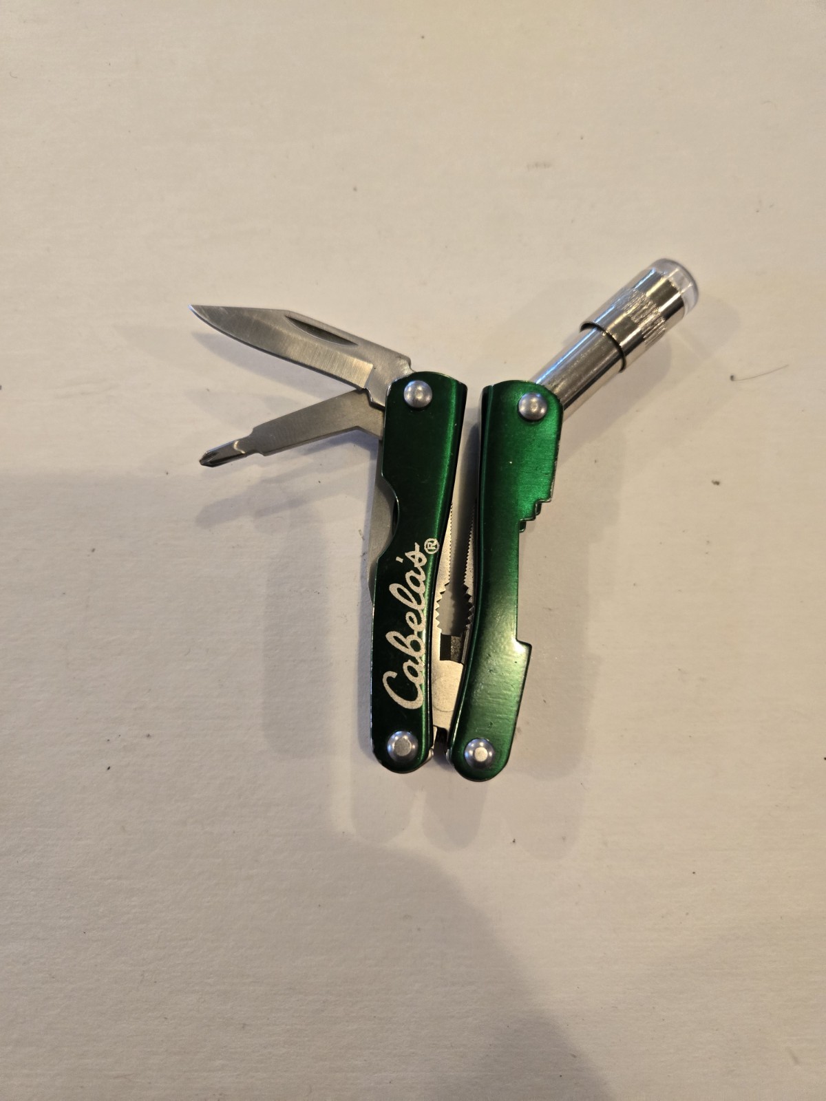 Cabela’s Mini Multi Tool Keychain With Led Light
