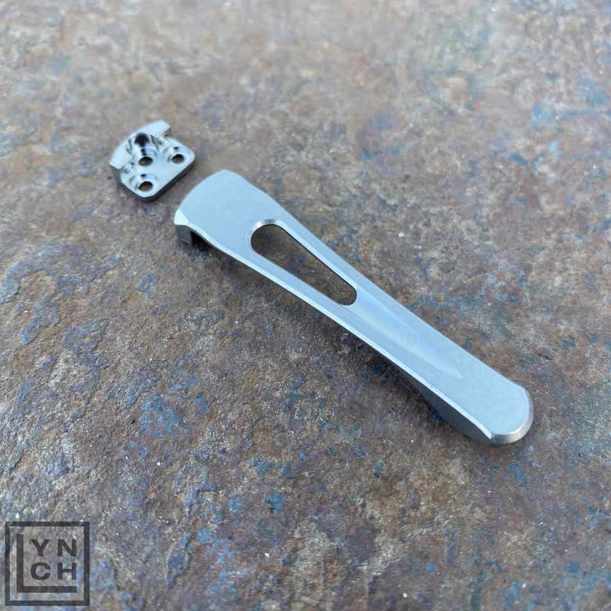 Titanium Pocket Clip for Spyderco C81 / C223 Knife Replacement Clip