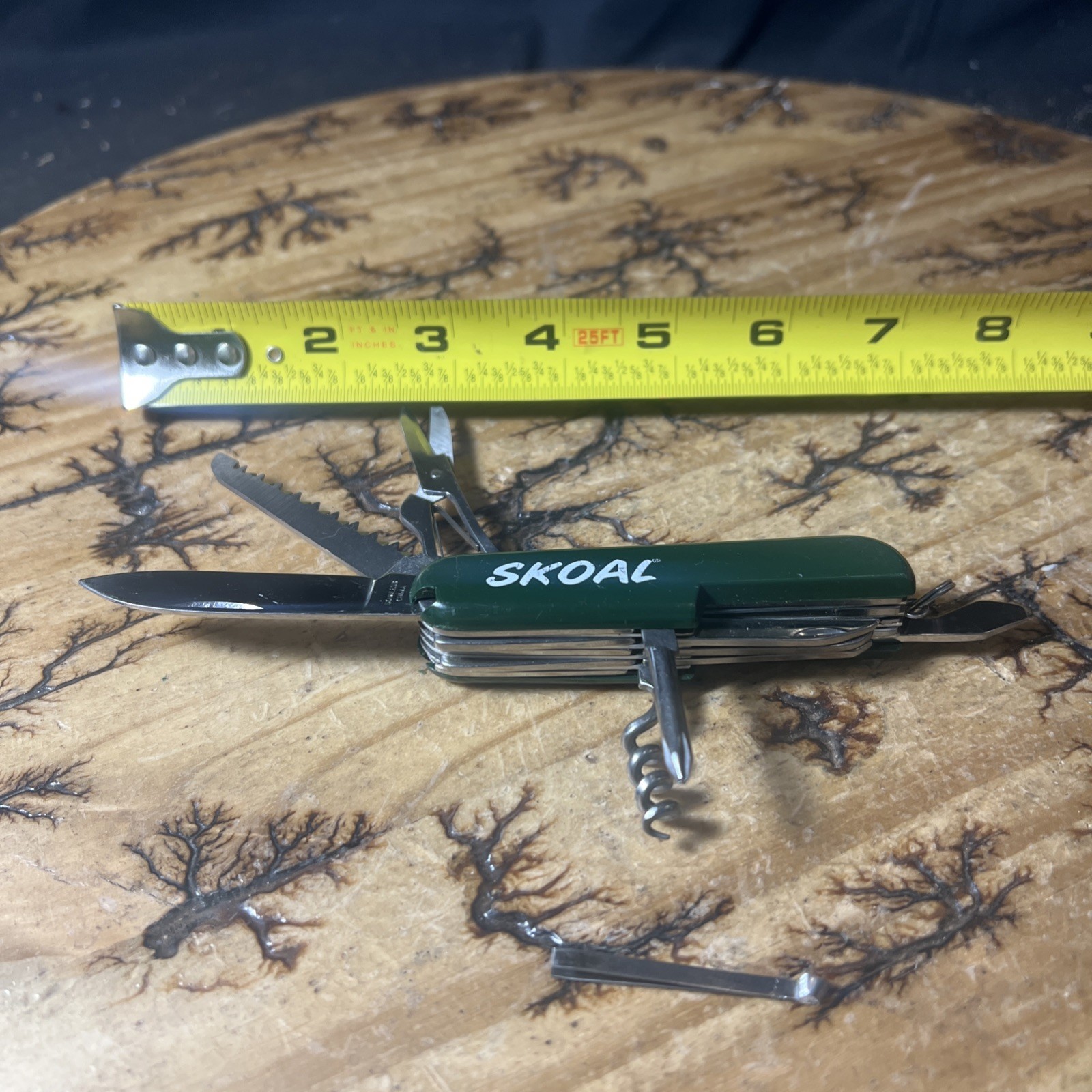 Skoal Multi Tool Collectible Promotional Swiss Army Utility Pocket Knife 13 Tool