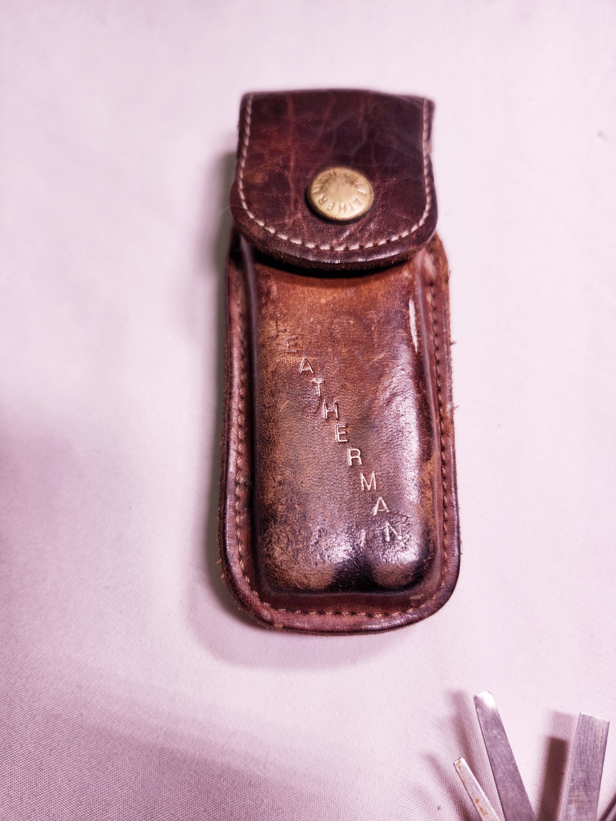 Leatherman Wave PAT PEND 1998–2000 Early First Gen + Leather Sheath Vintage