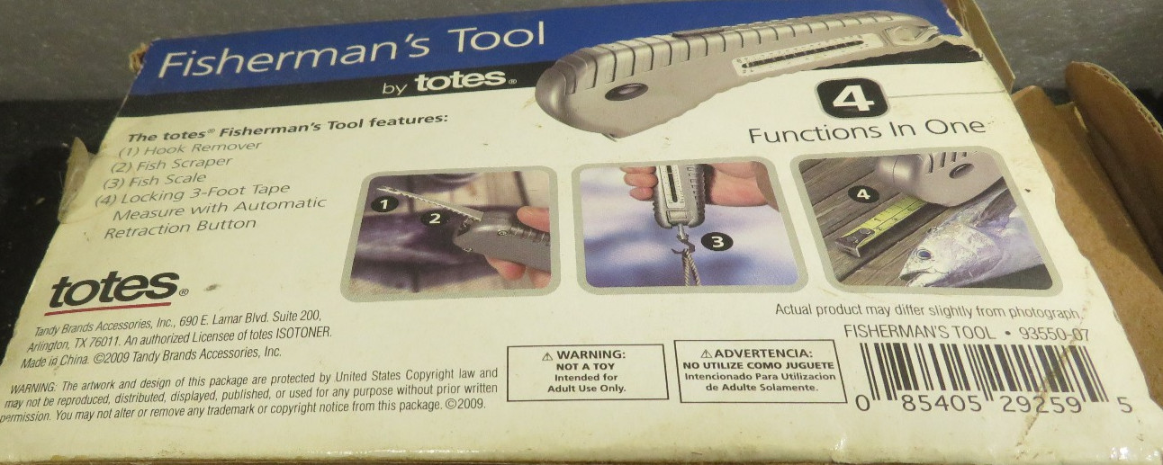 Vintage Tote’s Fisherman’s 4 Functions in 1 Multi-Tool for Men