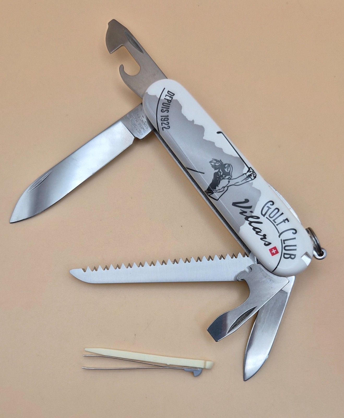 Victorinox CAMPER VILLARS GOLF CLUB Swiss Army Knife – Good Condition