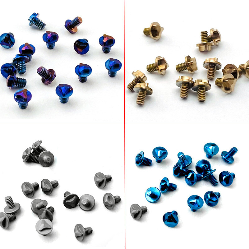For Ultratech OTF UT Series Knives UTX-85 Titanium Alloy Handle Screws 6 PCS