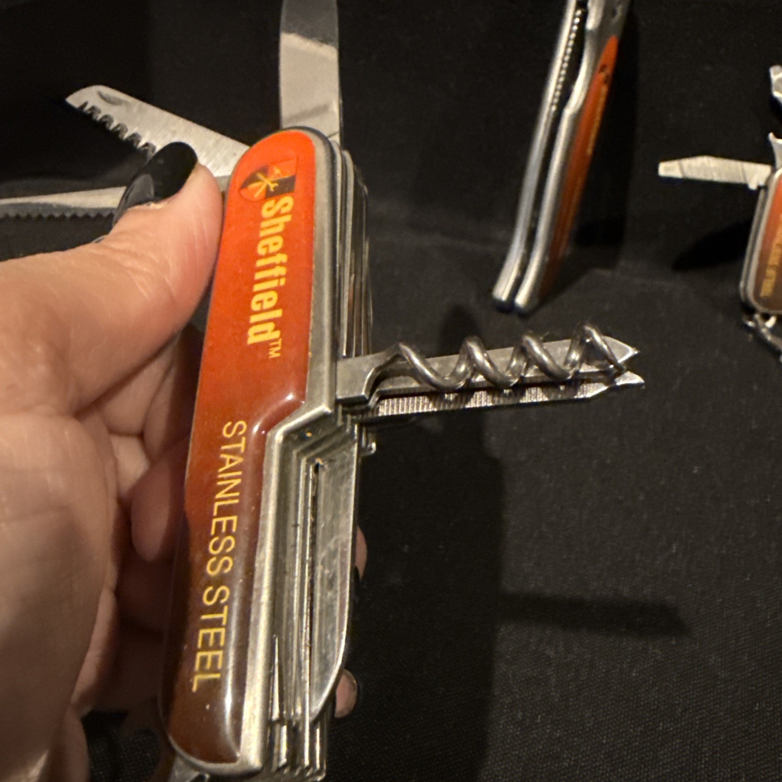 Sheffield Stainless-Steel 6-Piece Multi-Tool Set (NO BOX)