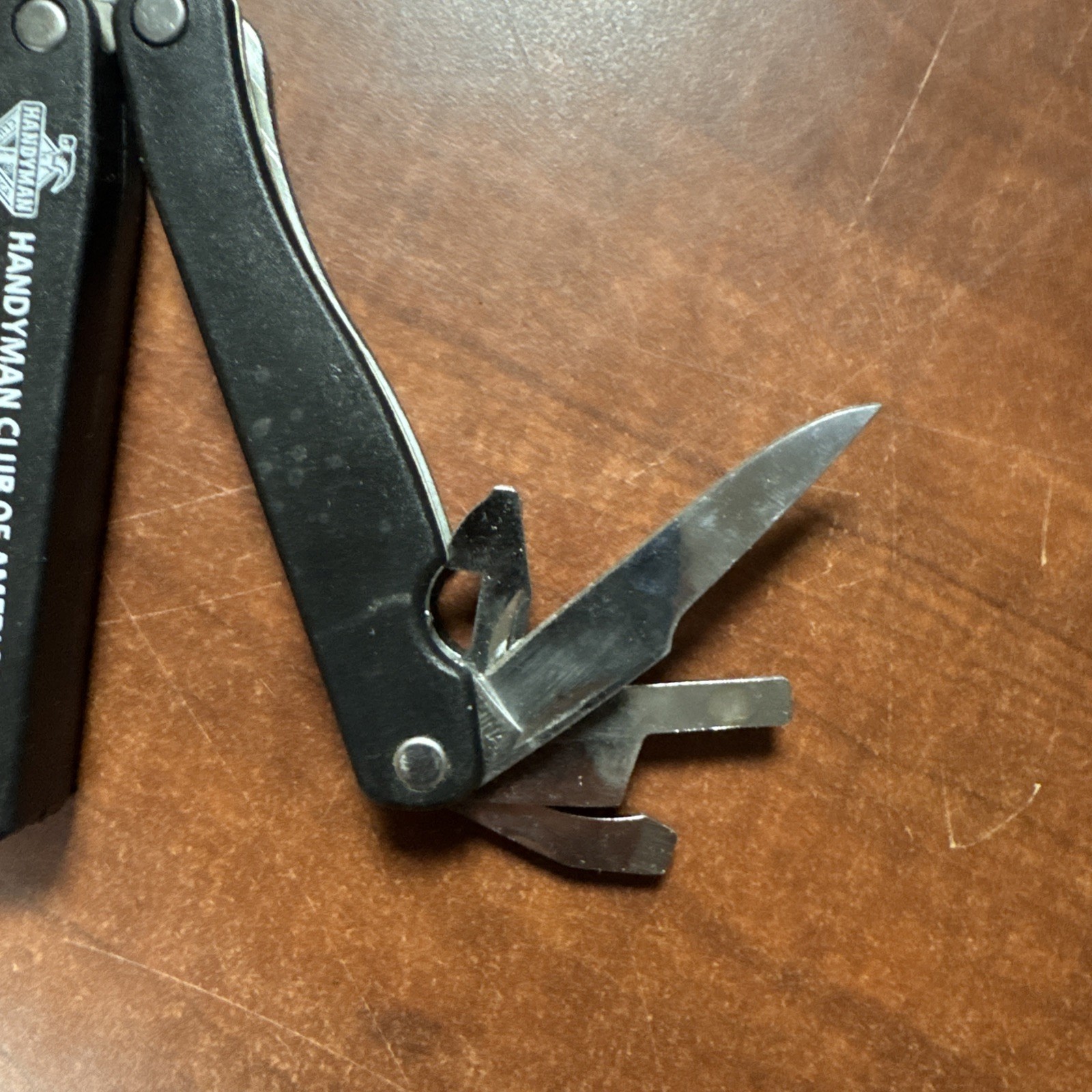 Vtg Handyman Club Of America 9 Piece Multi Tool Leatherman Like