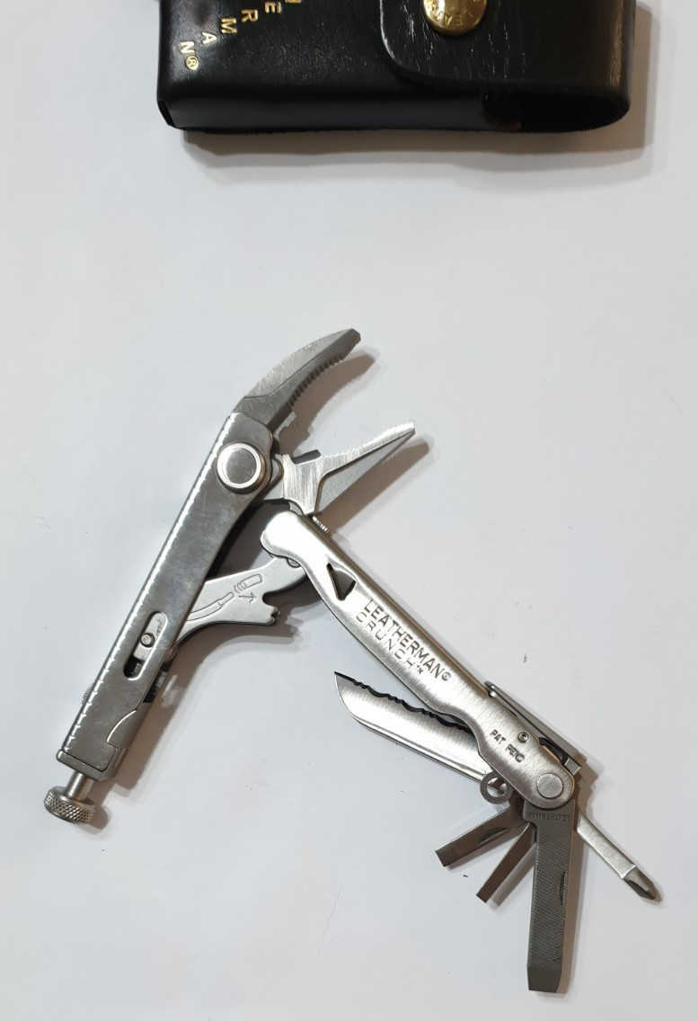 🔥 Leatherman Squirt PS4 Black Rare Used Multi Tool Keychain Collectable Retired