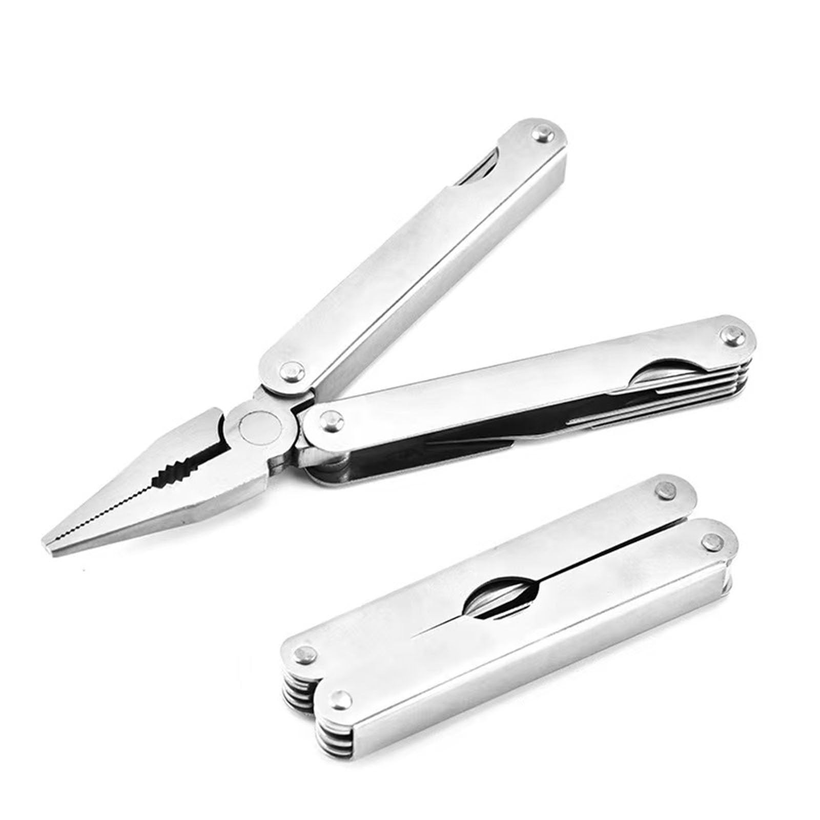 Multi-Tool Pliers 11-in-1 Stainless Steel Pocket Multi-Tool with Durable Shea…