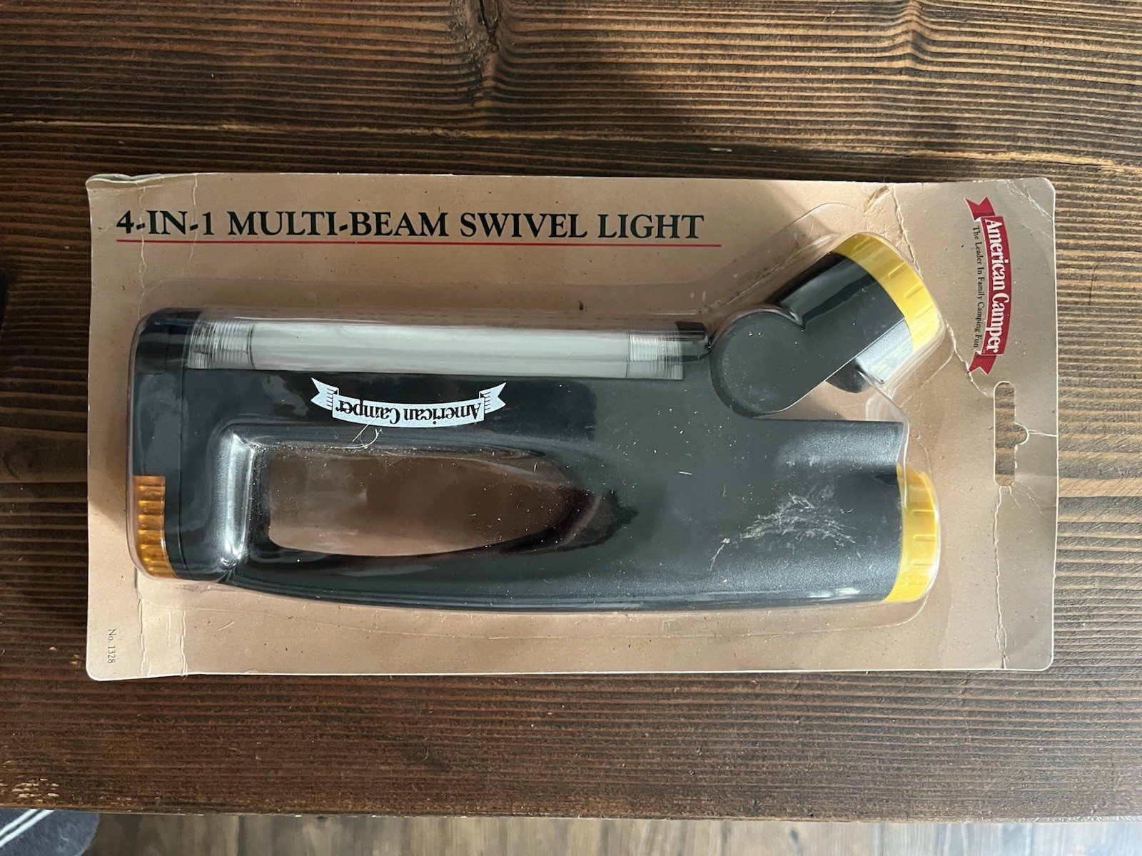 American Camper 4-In-1 Multi-Beam Light Swivel NIB