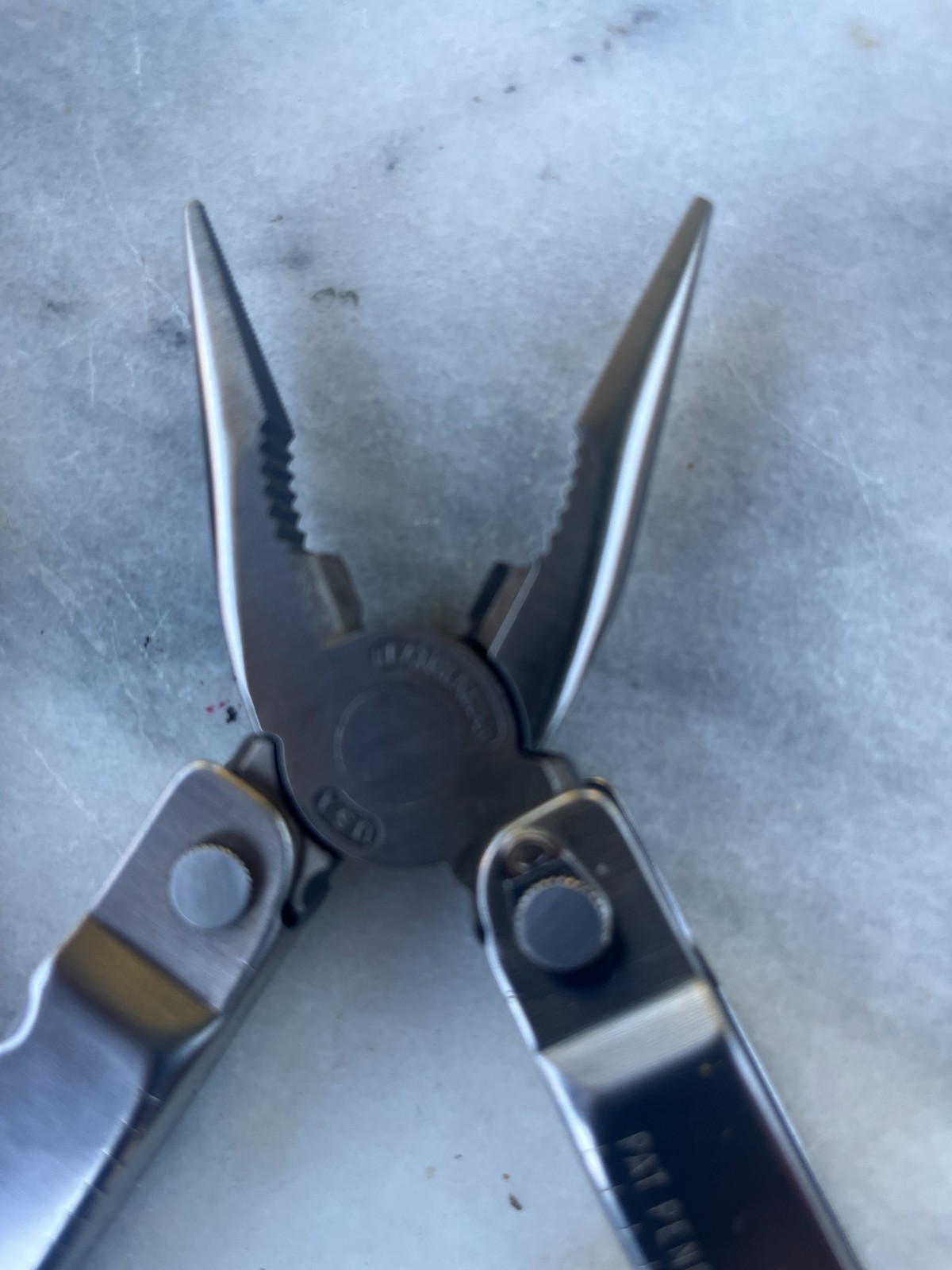 Vintage Leatherman Super Tool PAT PEND Portland OR USA w/ Original Leather Sheat