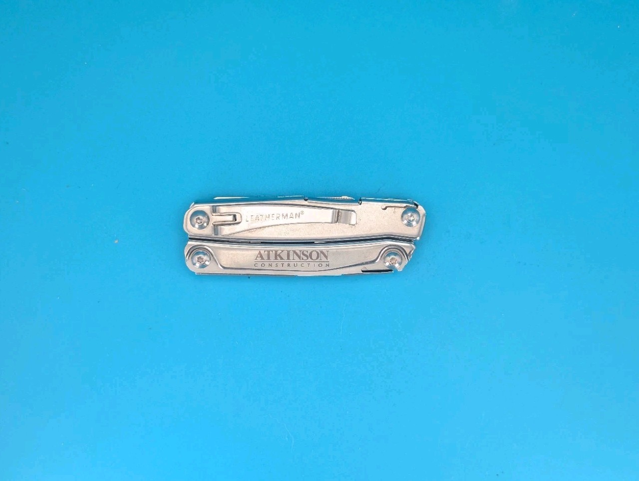 Leatherman Rev 3.8″ Multi-Tool, Stainless! *ATKINSON CONSTRUCTION*