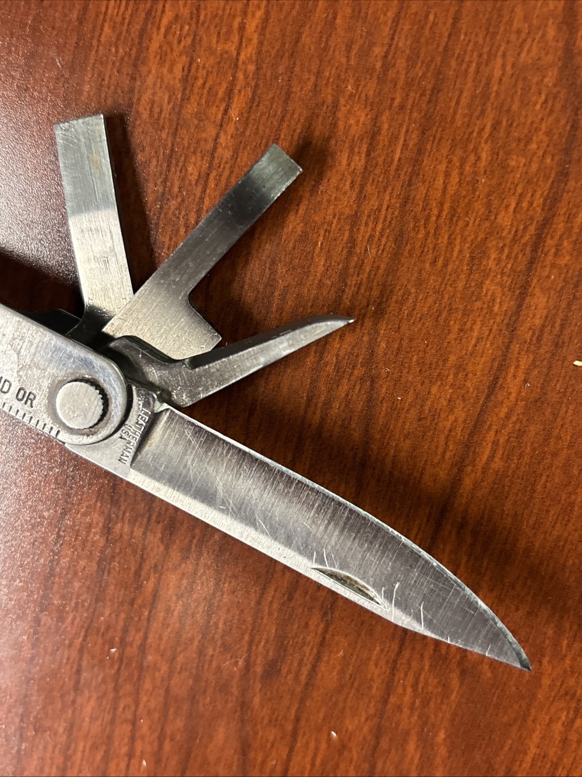 Vintage Original Leatherman Pocket Survival Tool PST Stamped 0893