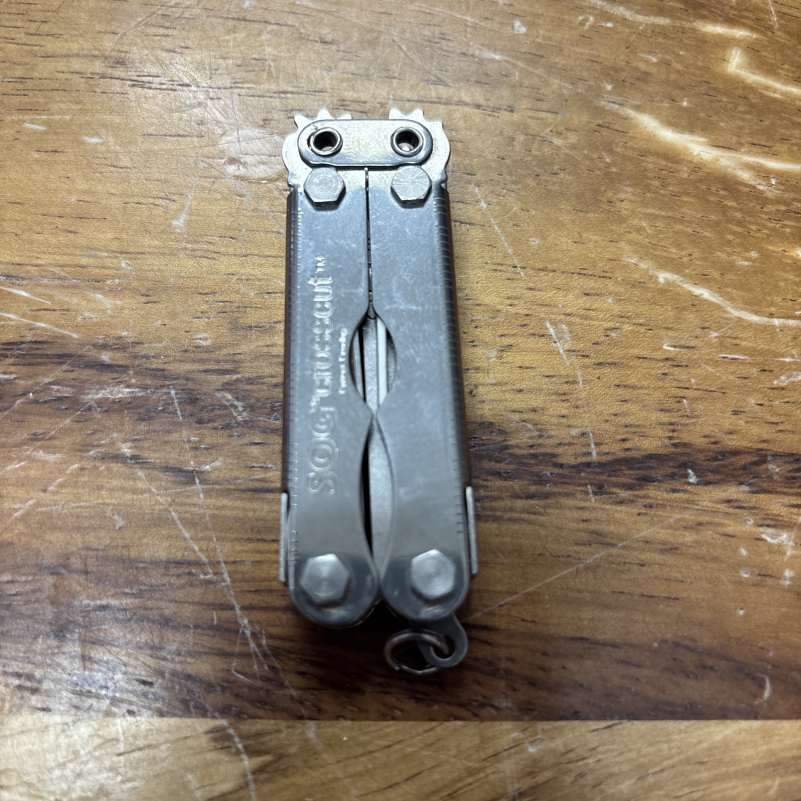SOG Crosscut Multitool Knife With Slip Sheath