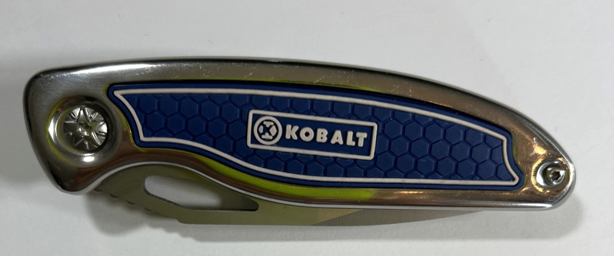 Kobalt Set Stainless Steel Folding Blade Pocket Knife + Multi-Pocket Tool w/Case