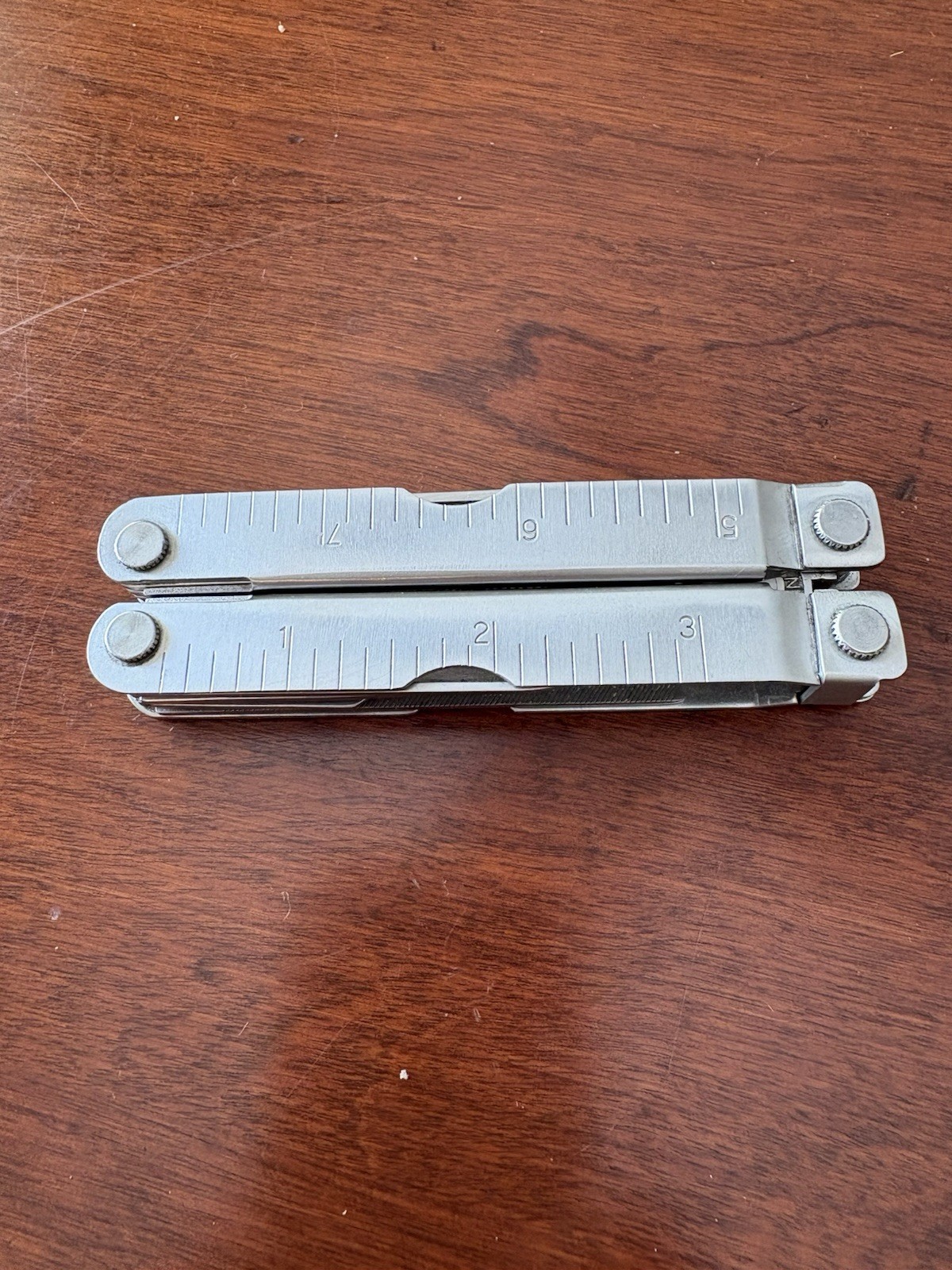 Garrity Multi Tool Stainless Steel Pliers Screwdrivers Knife Saw File & More EUC