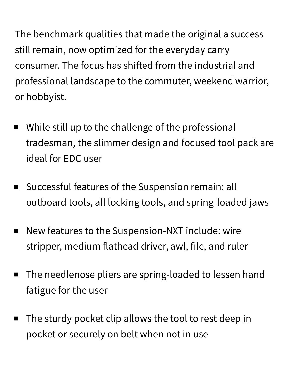 Gerber Suspension-NXT Multitool – Silver (31-003345) Stainless Steel NEW (0046)