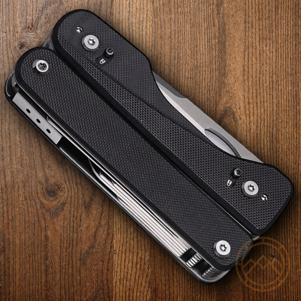 ROXON Flex Titan Multitool 16 Essential Tools With Black G10 Handles T Shank