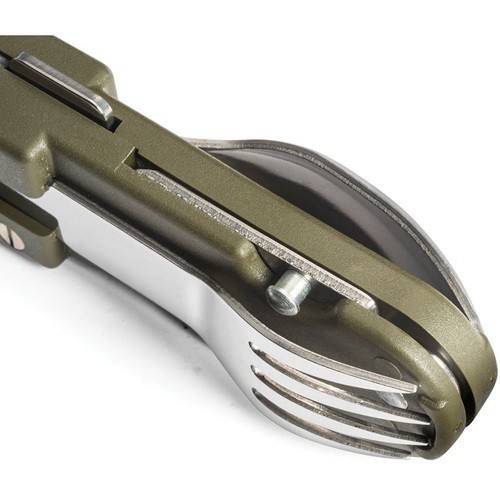 TB Outdoor French Army Camp Knife with Utensils