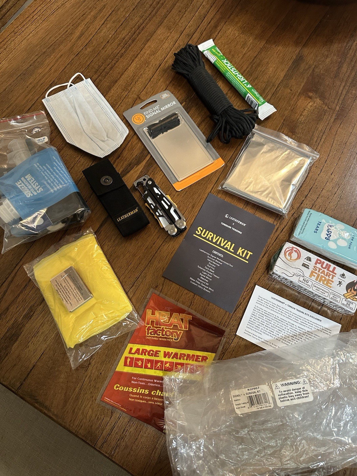Leatherman X Tonquin Trading Survival Kit w/ Insert and Signal, Limited Edition