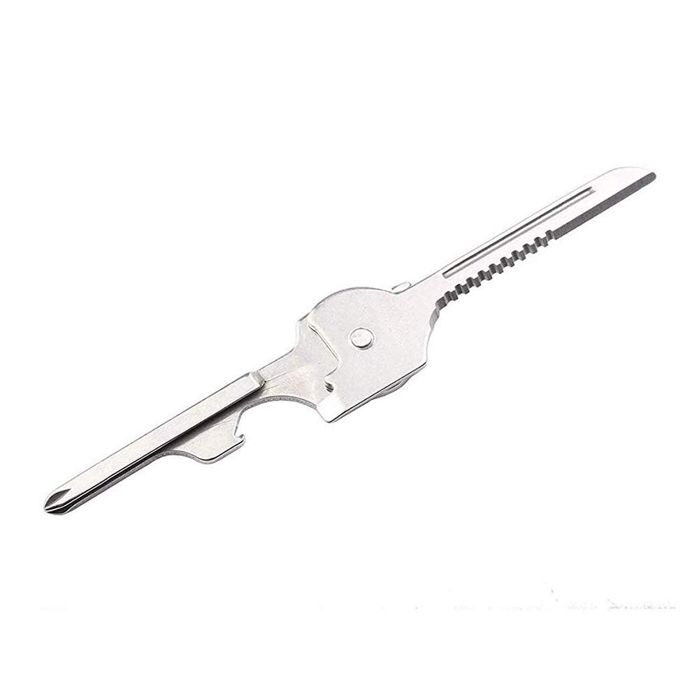 6in1 Multifunctional Keychain Utility Key Multitool for Keychain Folding…