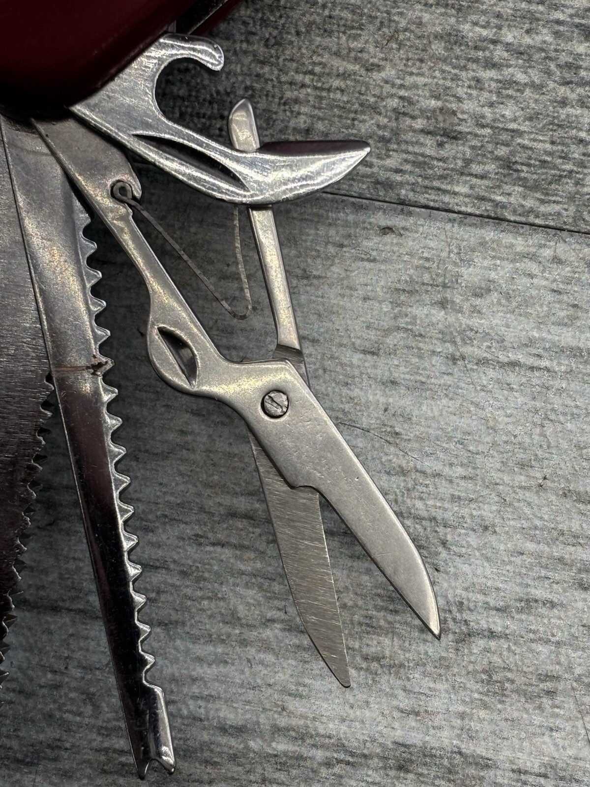 Swiss Army Camping Hiking Survival Multi Tool Pocket Knife Outdoors Prepper 3.5”