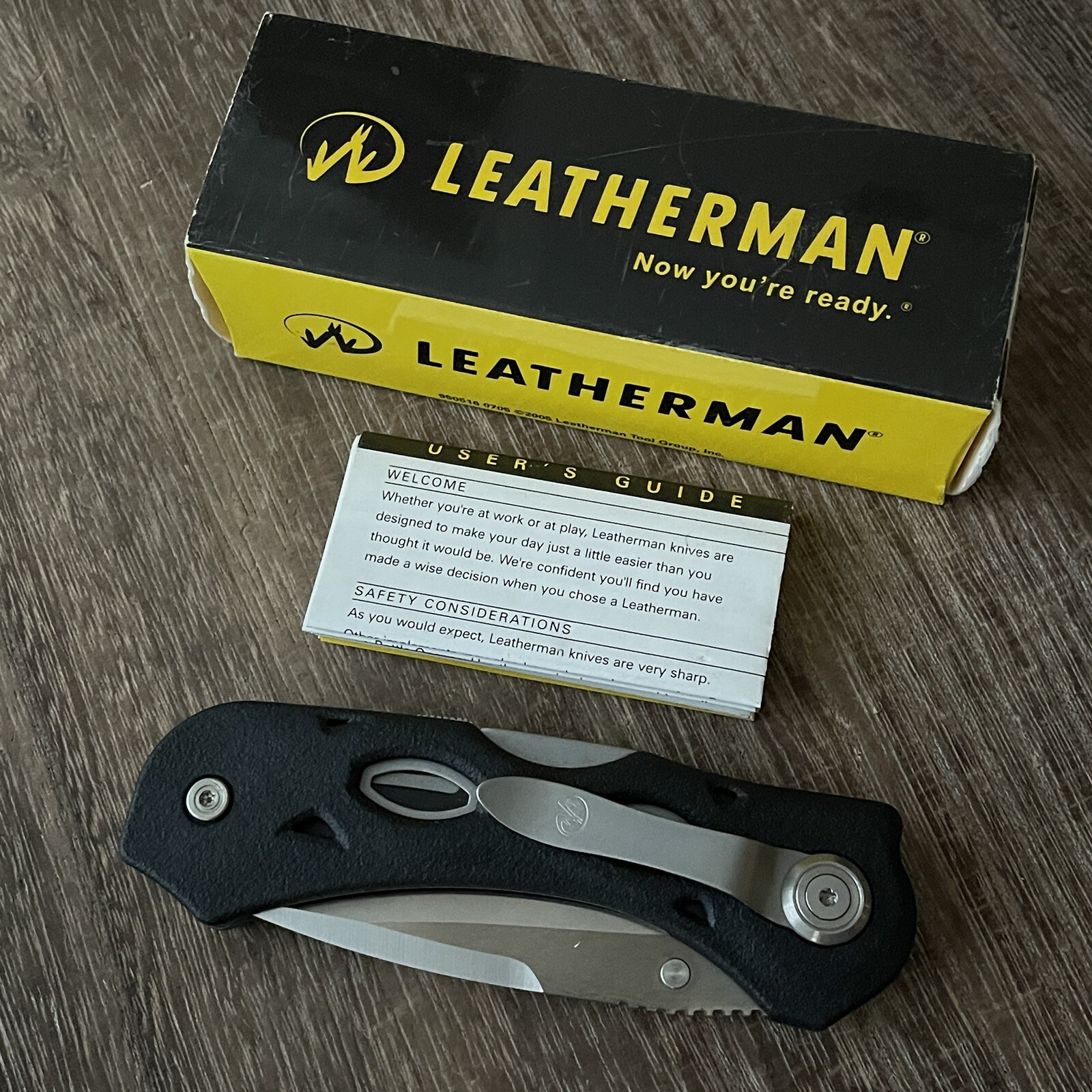 Leatherman K500X Knife-Multitool (Similar to K502X/K503X K-Series) ; 154CM Steel