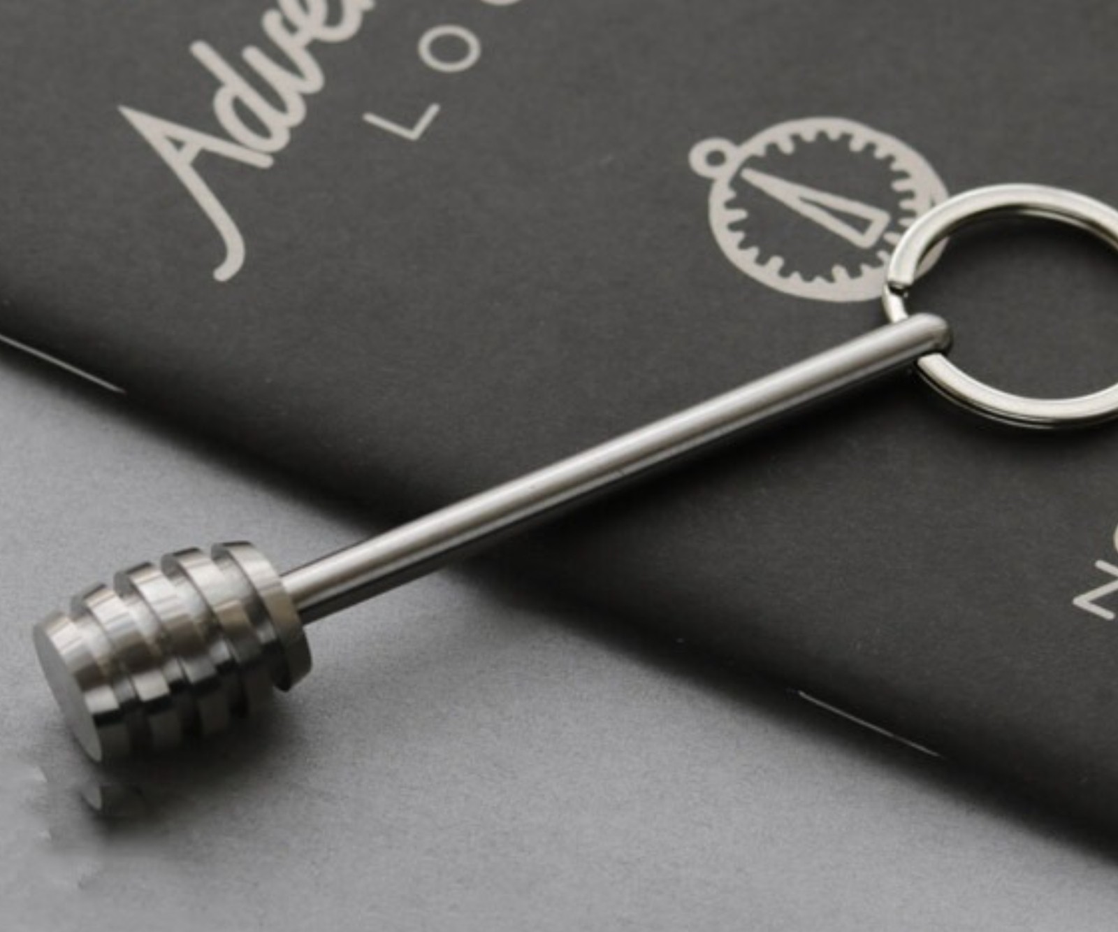 Titanium Key Chain Pendant Knife Beads Pendants Stick EDC Multifunctional Tools