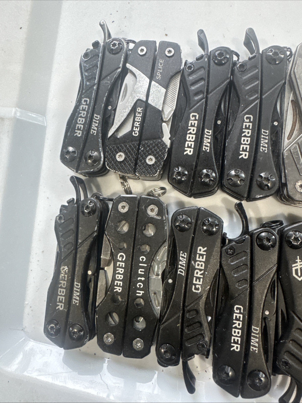 gerber multi tool Dime Clutch Assorted Closeout Jobber Lot 20 Pieces