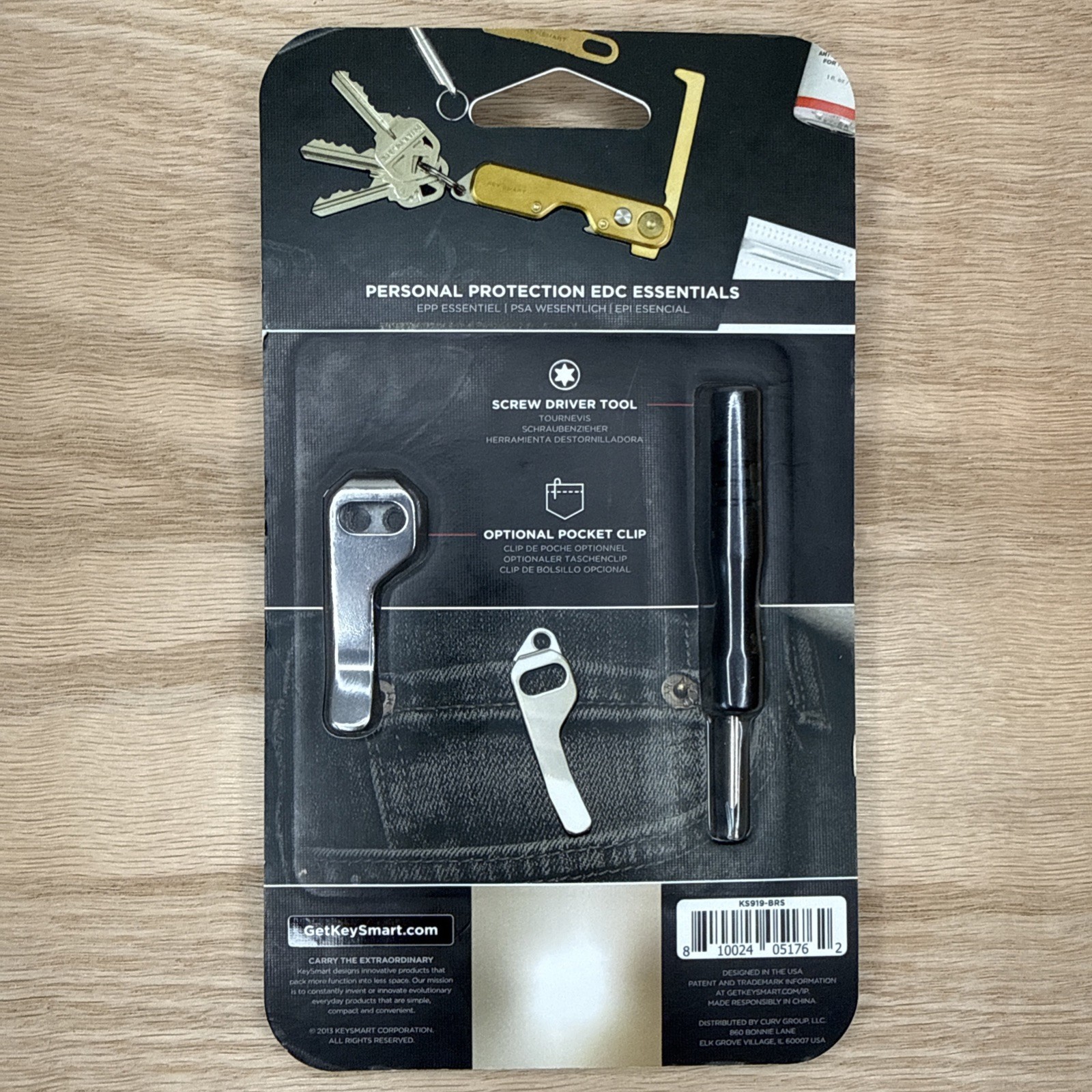 KeySmart SafeTul 2-in-1 Copper Alloy Multi-Tool (NEW)