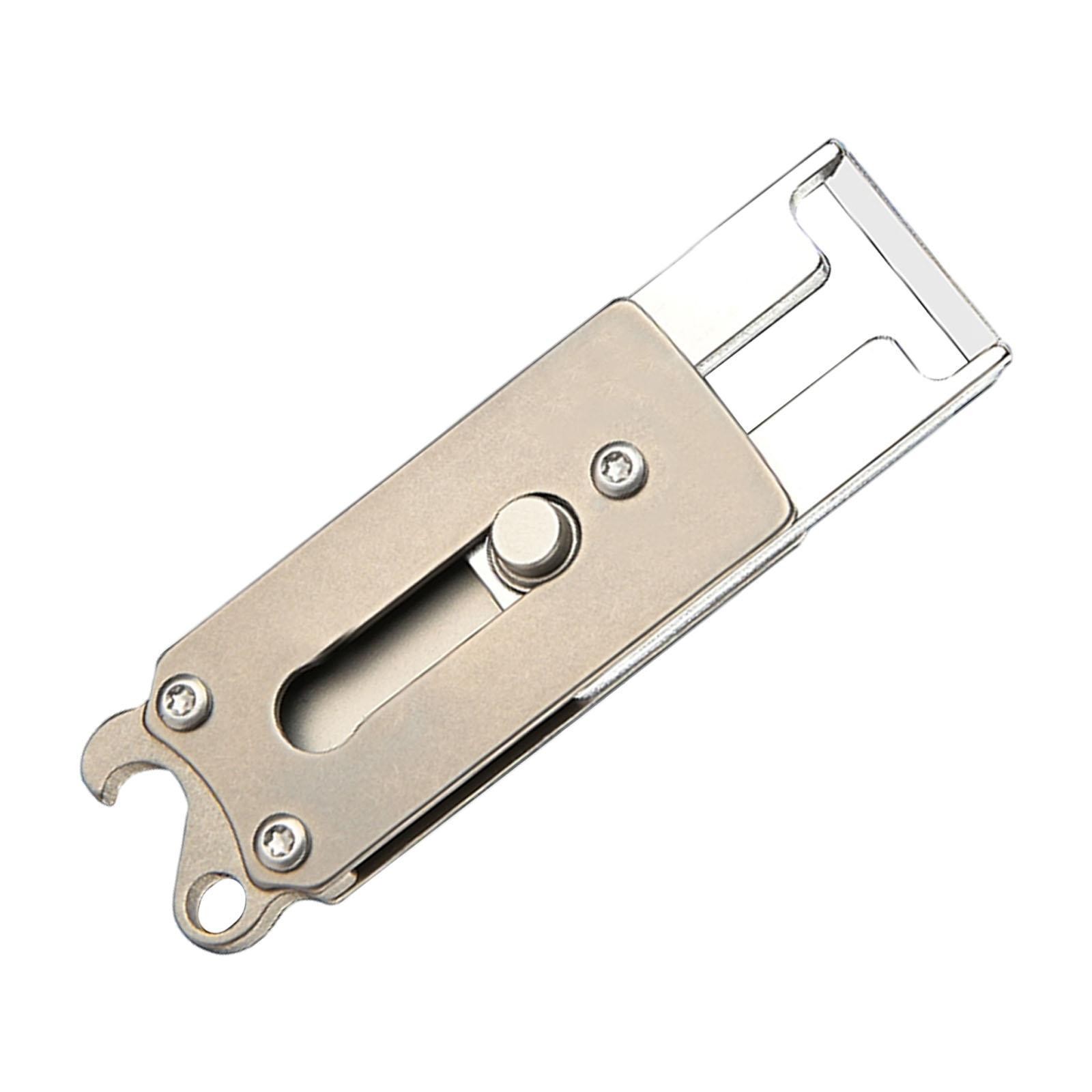 Titanium Portable Pocket Multitool for Camping Outdoor Activity