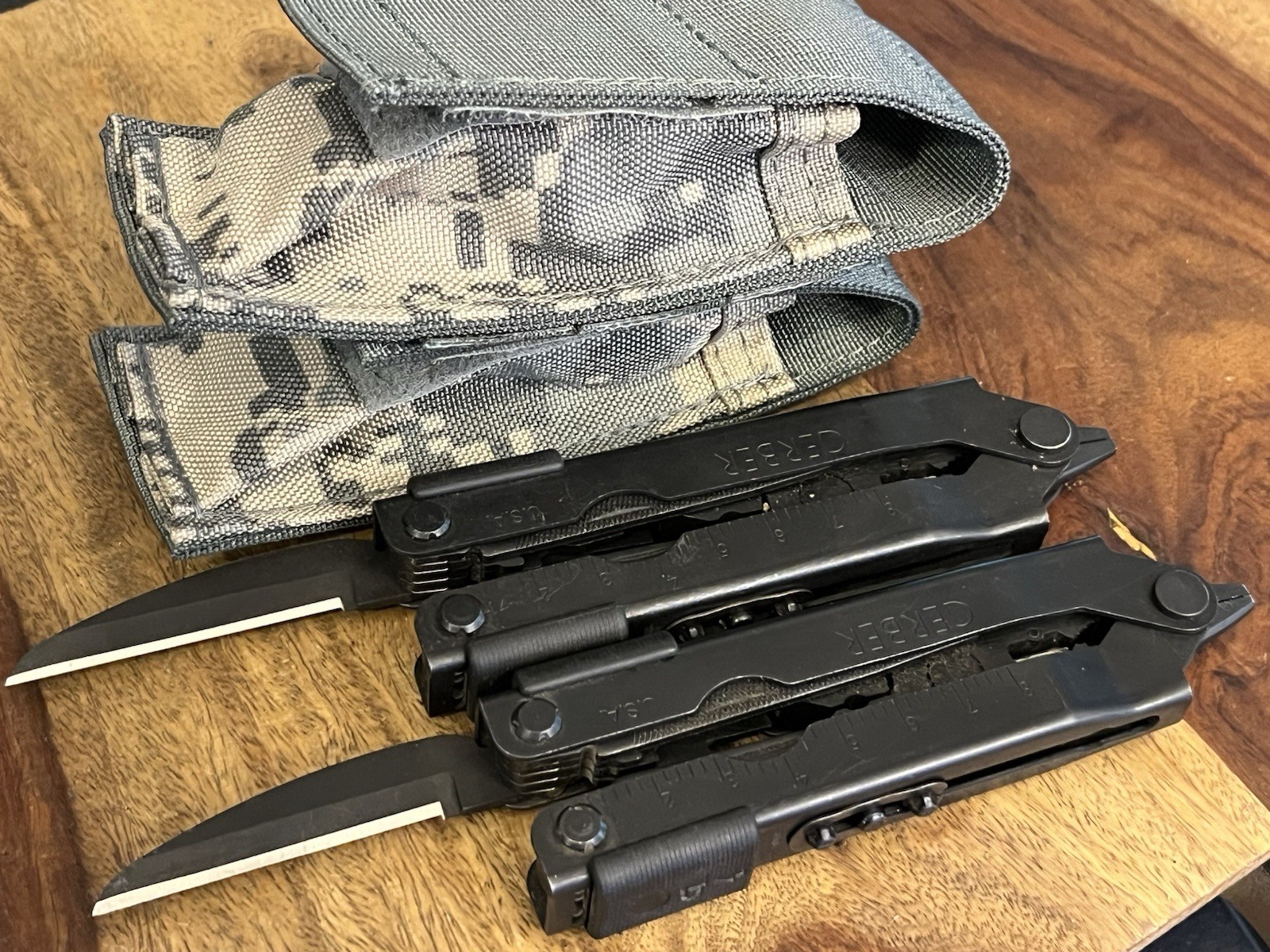 -USA- Gerber Multi Tool MP600 SUPER Nice! w/Gerber Sheath TSA Confiscated Lot 2
