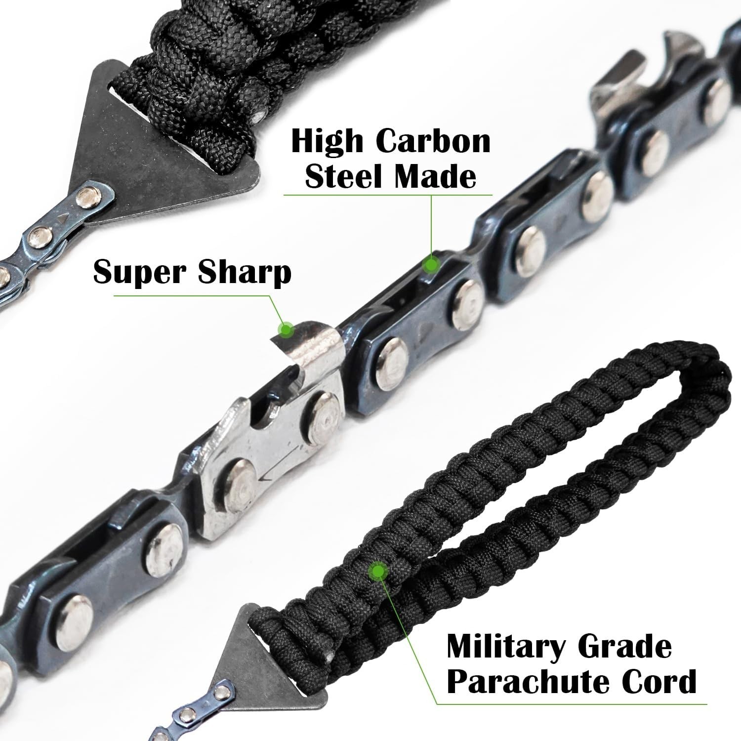 Versatile Pocket Chainsaw & Hand Auger – Perfect for Hiking & Bushcrafting