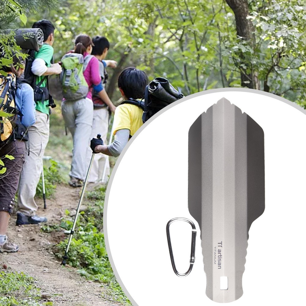 Backpacking Hand Shovel Multifunction 1 Set 32g / 1.1oz Weight Camping