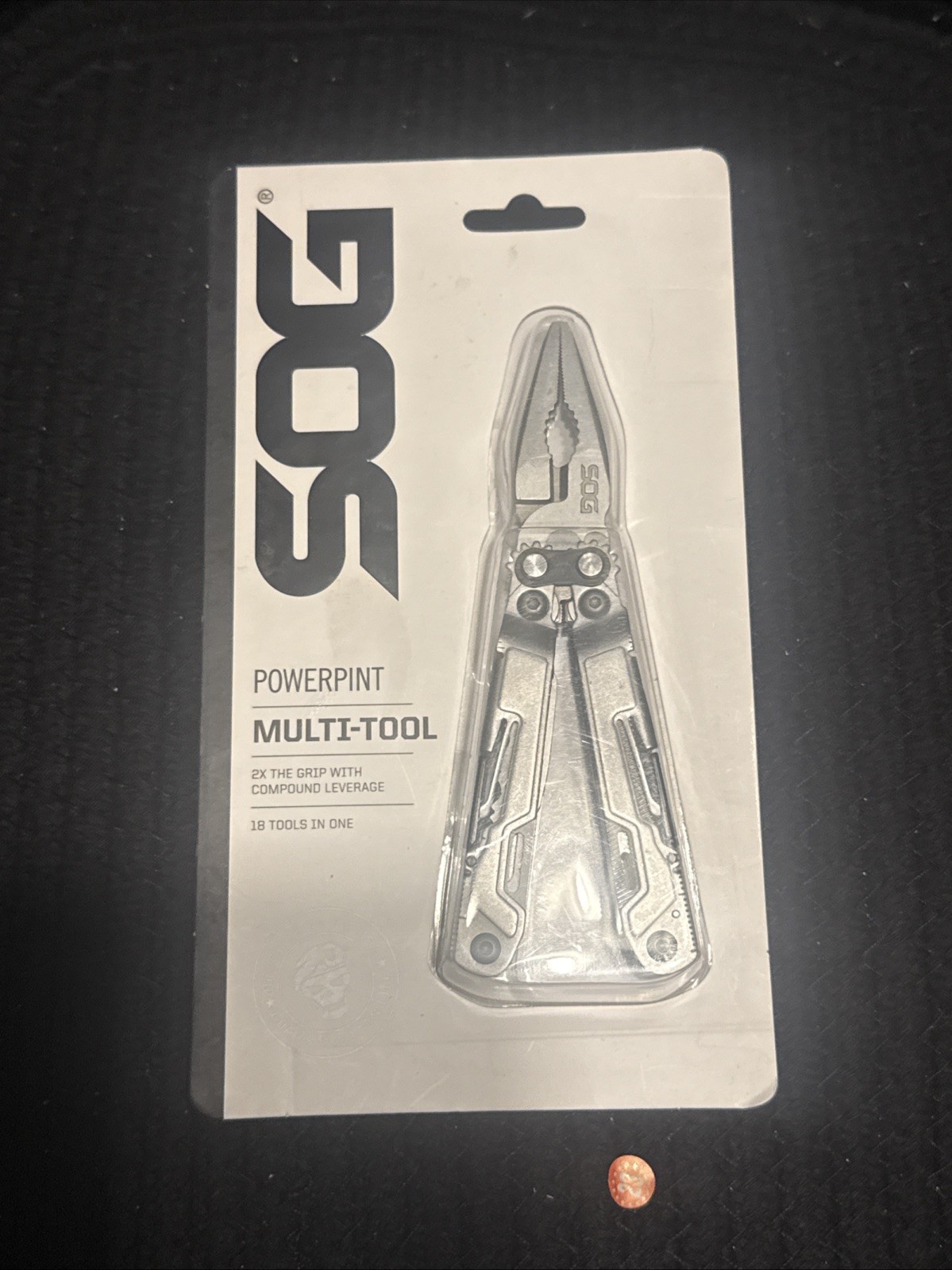 SOG POWERPINT 18 IN 1 MULTI-TOOL BN Mini Multitool PP1001-WMT – Brand New