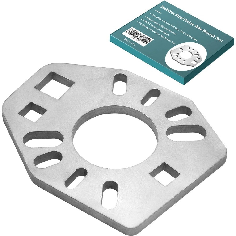 Stainless Steel Pinion Yoke Wrench Tool, Universal Fit for Sockets with 1/2 Inch