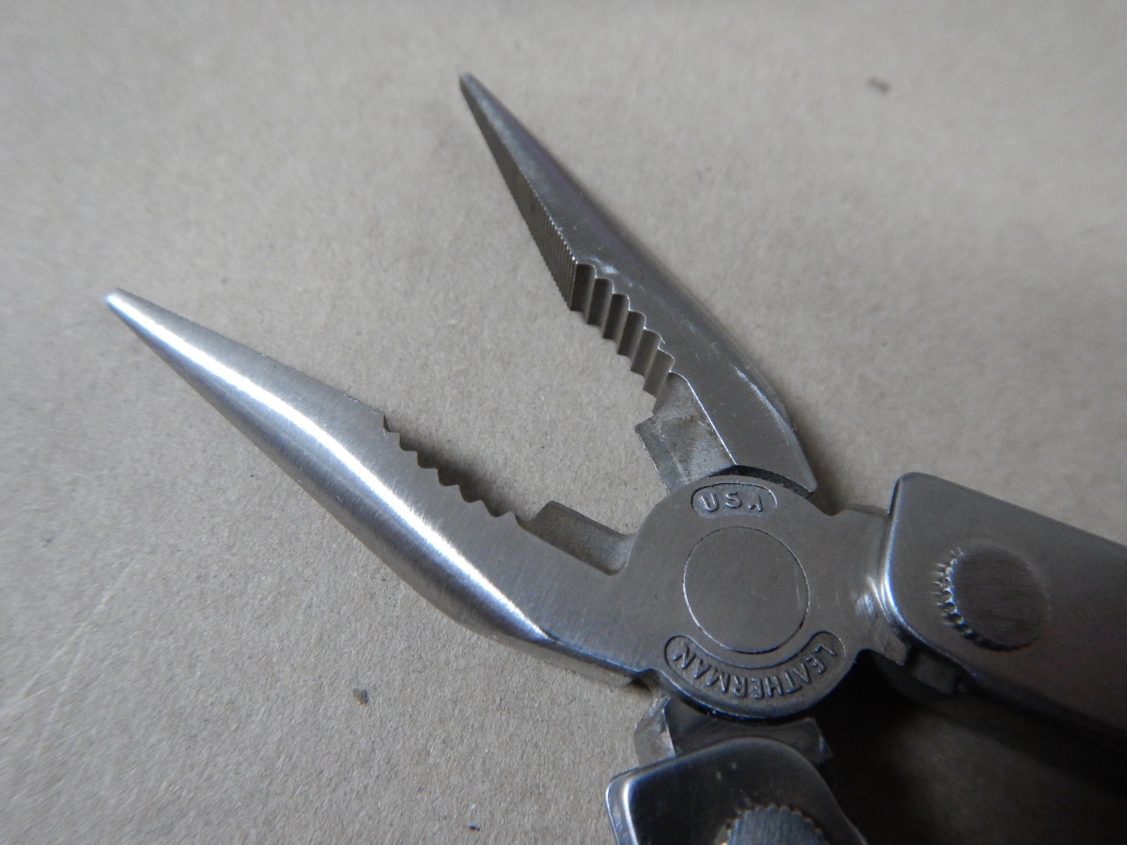 Original Leatherman Tool From The 90s with original leather sheath
