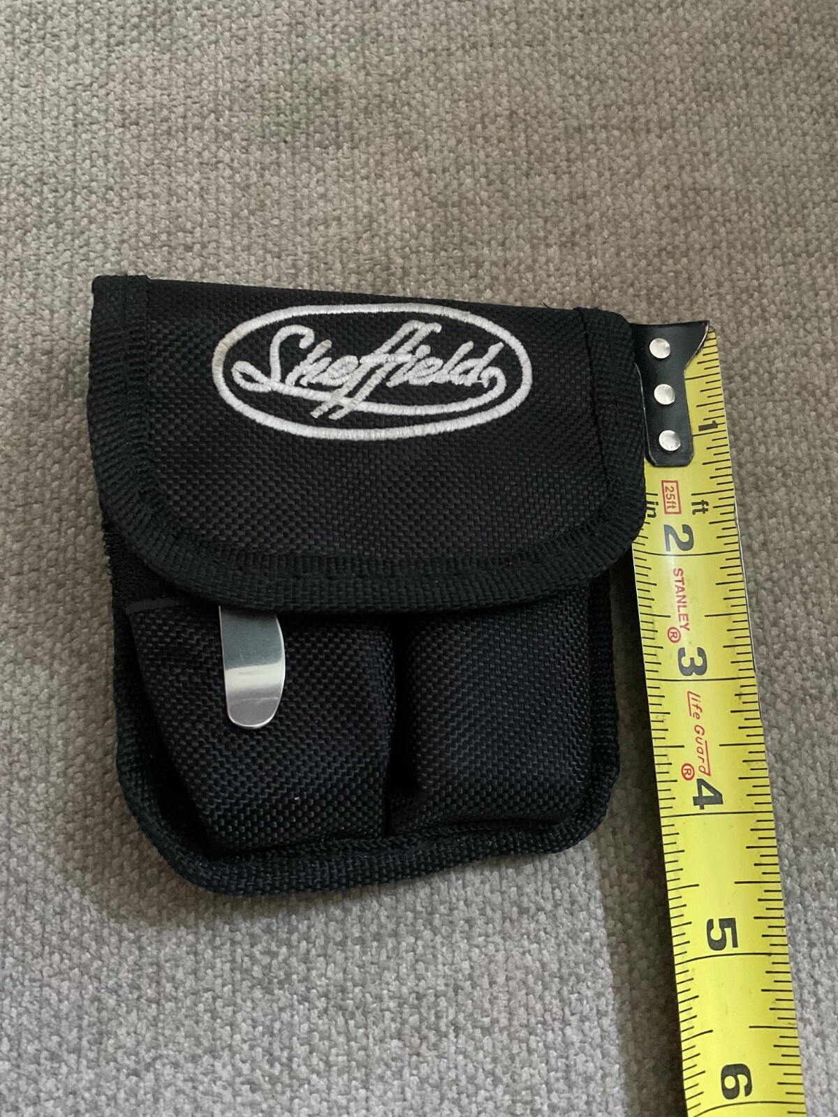 Sheffield Multi-Tool Stainless Pliers + Box Cutter & Utility Pouch See Pics