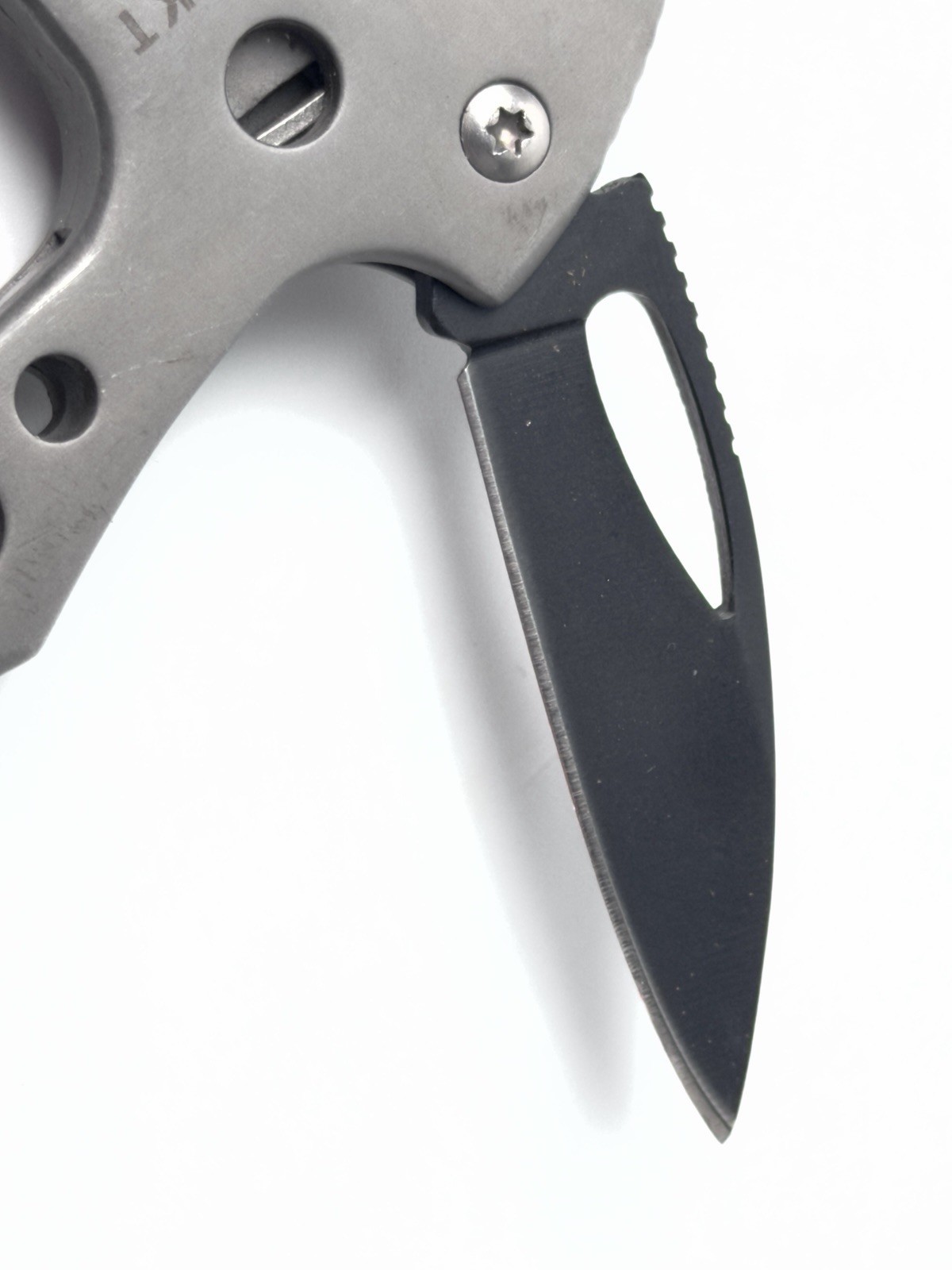 CRKT Guppie Multi-Tool Knife Adjustable Wrench Gray Black Stainless Steel