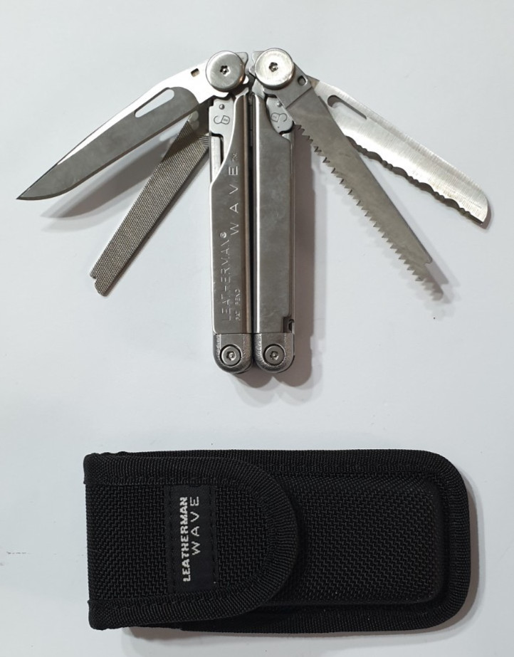 🔥🔥 Leatherman Super Tool Gen 1 OG + Bits + Adapter Hard Nylon Case Rare Set