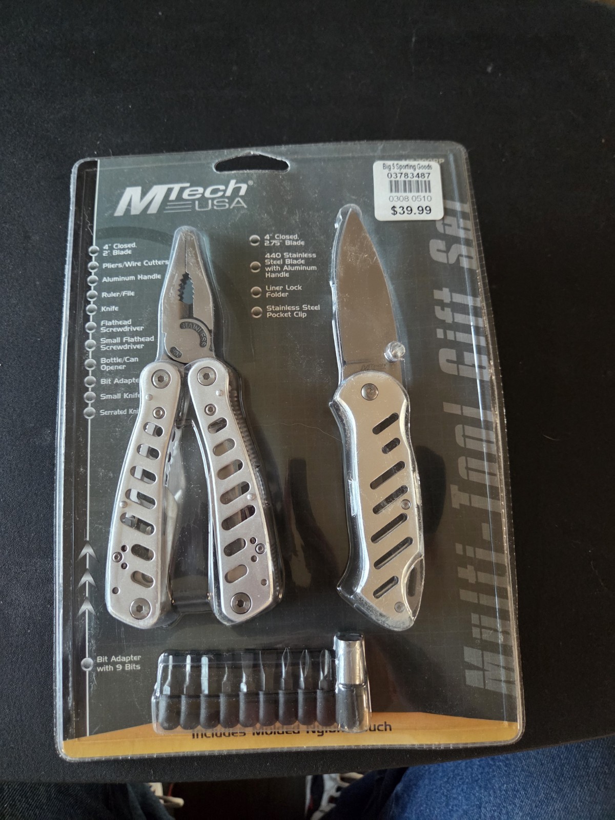 M-tech Multi-Tool Gift Set With Bit Adapter Set