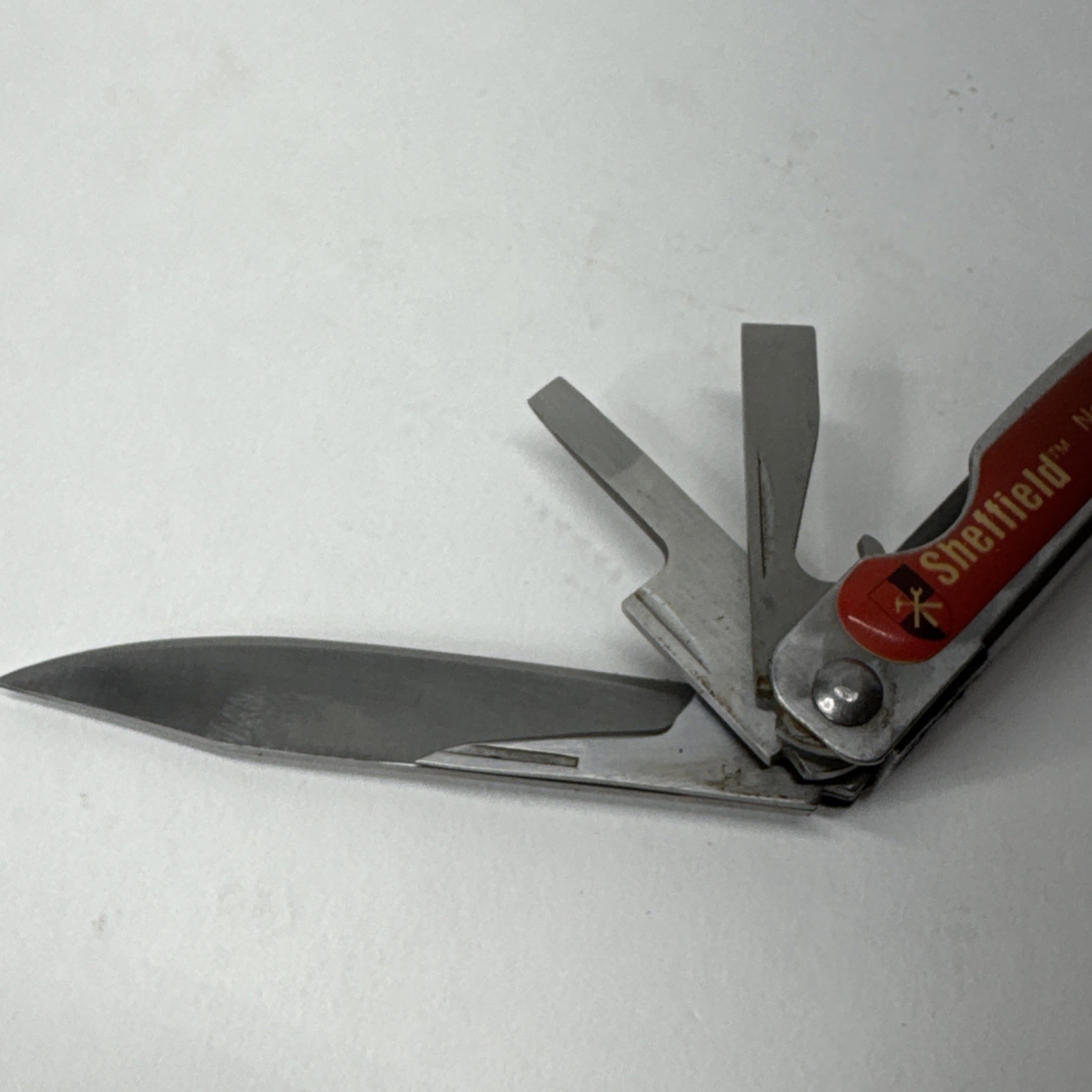 NICE – SHEFFIELD STAINLESS STEEL FOLDING PLIERS & MULTI TOOL 1200E