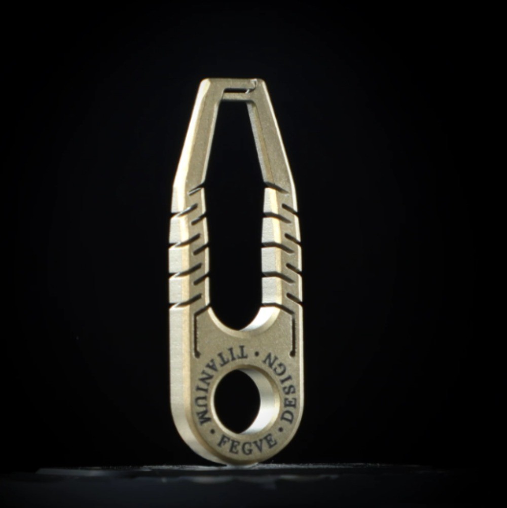 1PC Titanium Zipper Pull Replacement Detachable Zipper Pull Tab Universal